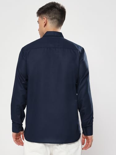 Image of Men's Polycotton Solid Shirt Pack of 3 | Regular Fit Full Sleeve Casual & Formal Wear Shirt Combo for Men | Soft & Durable Shirts