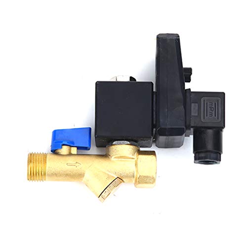 Dtacke 1/2" Multifunction Automatic Electronic Timed Air Compressed Drain Valve (Ac 110V) #TOP24
