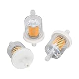 3 x Universal Inline Fuel Filter 1/4