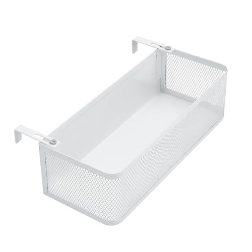 Trintion Nachttisch-Organizer aus Metall multifunktionaler Aufbewahrungskorb für Etagenbetten zur Aufbewahrung von Mobiltelefonen Büchern und...