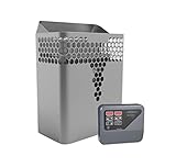 𝐇𝐄𝐈𝐙𝐋𝐄𝐈𝐒𝐓𝐔𝐍𝐆 : Der Saunaofen 4,5KW kann wahlweise 1-phasig oder 3-phasig angeschlossen werden (230V/380V) ist für eine Innensauna für bis zu 4m³* geeignet (* Angaben sind Richtwerte). Die Leistung für eine Sauna für Aussenbereich muss individuell bewertet werden! Für eine kleine Sauna oder eine mobile Sauna ist der Saunaofen 230v gut geeignet. Wir empfehlen für eine kurze Aufheizzeit bzw. das Erreichen einer höheren Temperatur eine leichte Überdimensionierung.