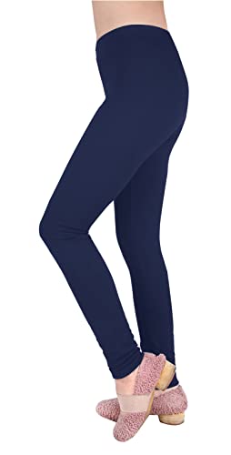 IRELIA 2 Pack Girls 100% Cotton Fleece lined Warm Leggings For Winter BN S - image 3
