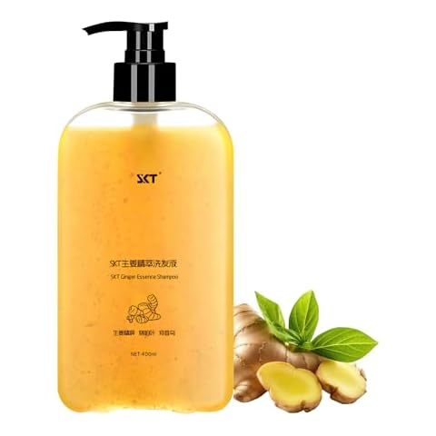 Ginger Plant Extract Anti Hair Loss Shampoo for Hair Regrowth, Thickening and Longer Hair - For Women & Men (400ML) Cover