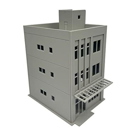 Outland Models Eisenbahnlandschaft 3-stöckiges kleines Stadtbüro Spur N Cover