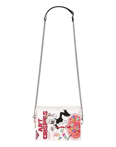 Spirit Halloween Terrifier Art the Clown Crispies Crossbody Bag | Officially Licensed | Horror2