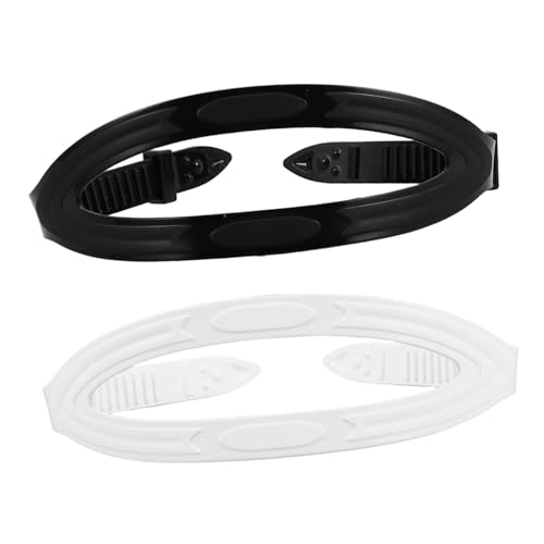 CORHAD Ski Goggles Replacement Strap 2pcs Universal Diving Mask Strap Silicone Swimming Goggles Lanyard for Water Sports