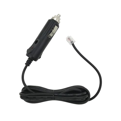 Power Cord for Escort Passport 9500ix 9500i Uniden R7 R3 R1 Beltronics Valentine Radar Detector Car Charger RJ11 Power Adapter