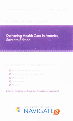 image for Jones & Bartlett Learning Delivery of Health Care in America with Navi