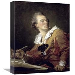 16 in. Inspiration Art Print - Jean Honore Fragonard