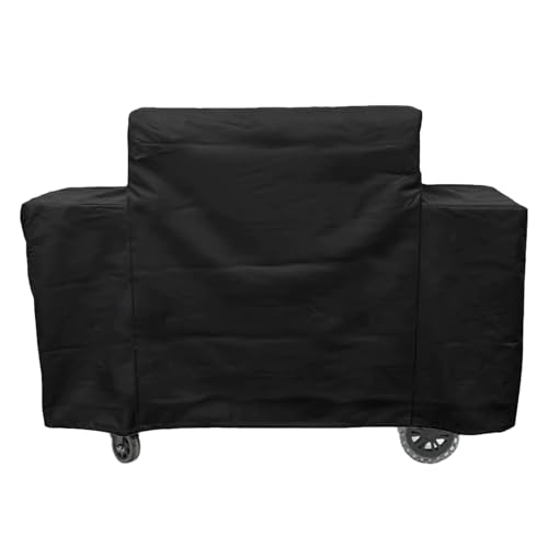 Grill Cover for Pit Boss 4-Burner Ultimate Lift-Off Griddle 64 L x 31 W x 35 H-Black 600D Heavy Duty Waterproof Resistant PitBoss Cover Outdoor Grill Cover for Pit Boss Sierra 4B Ultimate Griddle