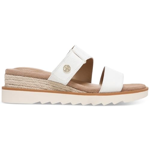 Giani Bernini Womens Bryerr Faux Leather Espadrilles Ivory 8.5 Medium (B,M)2