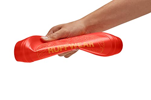 RUFFWEAR Camp Flyer Dog Toy, 2-in-1 Flexible & Puncture-Resistant Throw Catch Flying Disc and Bowl for Pets, Outdoor Long Distance Game Designed Specially for Dogs, Waterproof & Safe, Red Sumac - Image 4