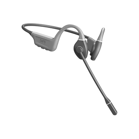 Puro Sound Labs PuroFlex-Pro Open Ear Bone Conduction Headphones-Bluetooth 5.3- Sweat Resistant Headphones with Built in Mic Cover