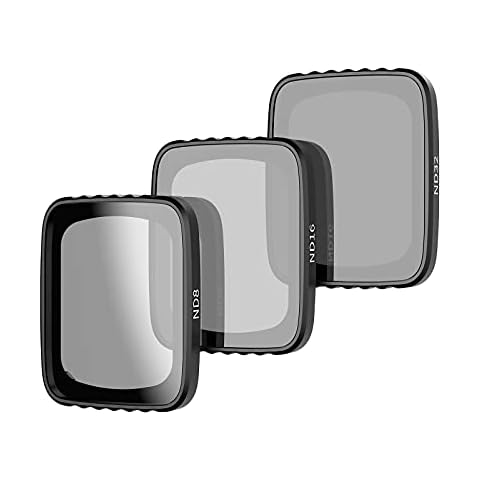 Adaptom 3 Pack Lens Filter Kit - Neutral Density Filter ND8 ND16 ND32 for DJI Air 2S, DJI Drone Lens Protector Accessories Cover