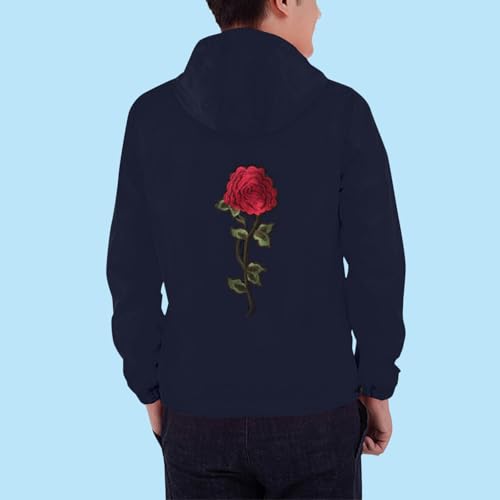 Kids Rain Jacket Rose Embroidery Waterproof Raincoat Softshell Hooded Rain Coats Hiking Windbreaker for Boys Girls4