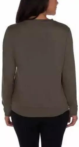 Long Sleeve Tee Shirts, 2-Pack, Moisture Wicking, UPF 30, 4-Way Stretch, Relaxed Fit (US, Alpha, Large, Regular, Regular, Green/Rose) - Image 3