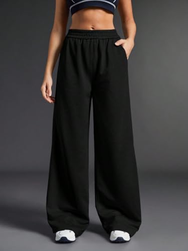 Image of dockstreet Women's /Unisex ONESOPEN Bottom Drawstring Pure Cotton Stretchable Baggy Jogger Pants || for Similar Baggy Look Order a Size or Two Large Than Your Usual Size