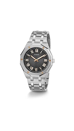 Image of GUESS Asset Analog Watch for Men with Round Dial & Water Resistant Man's Wrist Watches