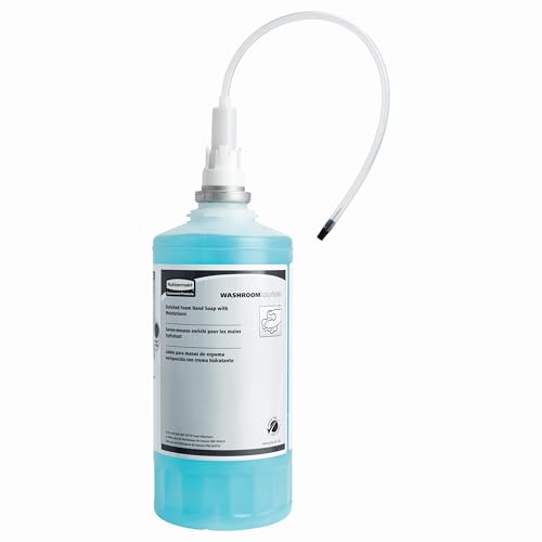 Image of Rubbermaid Commercial Products OneShot Moisturizing Foam Hand Soap Refill, 1600mL, Green Seal Certified, Compatible with RCP's Touchless OneShot Foam Dispensers, for Restrooms in Offices