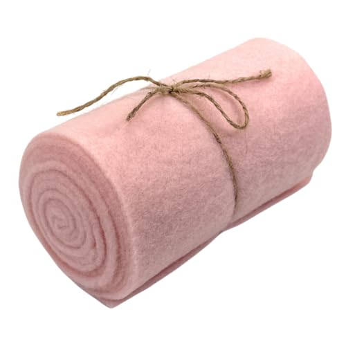 Marzoon 15 x 200 cm Rosa Filzband – Dekoband Filz für Basteln, Nähen & Tischdeko – Deko-Momente & Bastelspaß – vielseitig einsetzbar