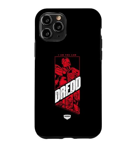 Carcasa para iPhone 11 Pro Yo Soy El Juez De Ley Dredd 2000 AD Comic Montage