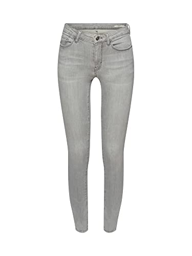 ESPRIT Damen 993ee1b302 Jeans, Grey Light Washed, 31W / 30L