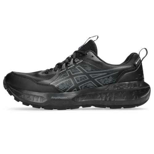 ASICS Women's Gel-Sonoma 8 GTX Running Shoes, 6, Black/Carrier Grey