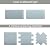 Adedeo Glass Subway Tiles, 3 x 6 Inch, Gray Glass Tiles for Backsplash, Bathroom Shower Wall, Pack of 32 Pieces
