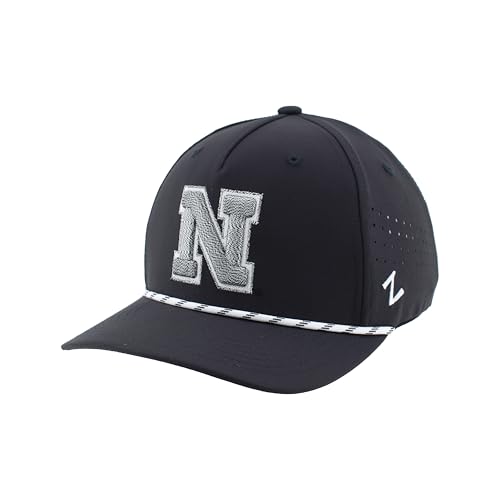 ZHATS NCAA Unisex Gorra Snapback Negra miniatura 1