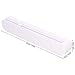 Plastic Wrap Dispenser, Reusable Suction Cups Cling Film Dispenser Compact Countertop with Cutter Food Wrap Organizer for Kitchen Pantry Storage Meal Prep Compact Countertop