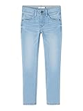 Jeans im slim fit name it Herren NKMSILAS DNMTAX 2467 PANT NOOS Jeans, Light Blue Denim, 134