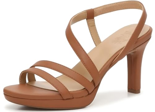 Image of Naturalizer Brenta Women's English Tea Sandals NW /OB 8M