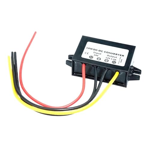 BGFIVKAD 1 stücke 24V ZU 12V 1,5 A 3A 5A Buck DC DC Power Converter 24Volt zu 12Volt Schritt Unten Spannung Konverter Regler Netzteil(24Vto12V5A)