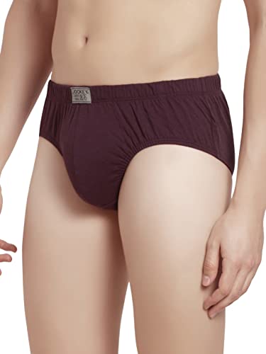 Image of Jockey 8035 Men Super Combed Cotton Solid Brief with Ultrasoft Concealed Waistband (Pack of 3)