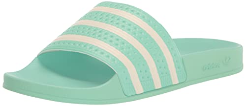 Image of adidas Womens Adilette Slide Casual Sandals Casual - Orange