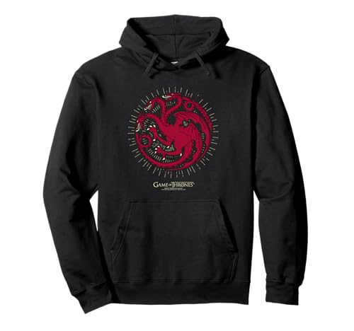 Game of Thrones Targaryen Burst Sigil Sudadera con Capucha