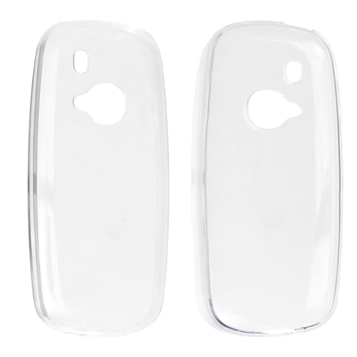 caseroxx Funda en Blanco-Transparente para Nokia 3310 2G (2017) – Ajuste preciso y protección
