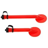 LEDMOMO 2個 救命浮輪ブローホース パドルボードインフレータブル インフレータブル用電動ポンプ アダプタ 水族館エアレーター エアコンプレッサー ヘリウム 空気 プラスチック Orange