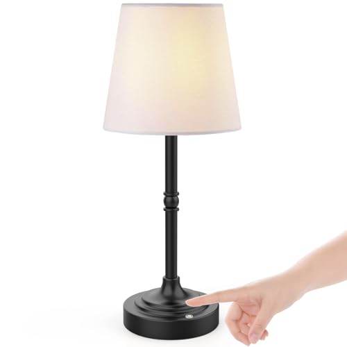Rechargeable cordless table lamp