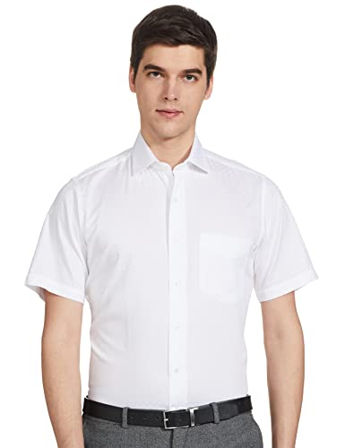 Image of Van Heusen Men's Solid Regular Fit Formal Shirt