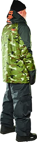 Image of ThirtyTwo Mens Lashed Insulated Snow Sport Jacket - Camo | Small
