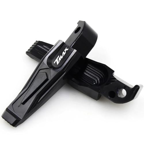 Repose pied arrière TMAX 560 noir en aluminium anodisé SX DX