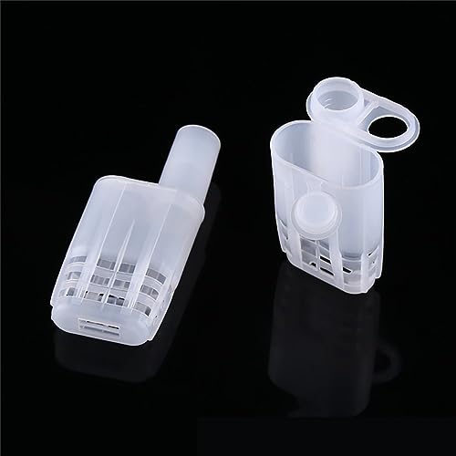 20PCS-Transparent-Plastic-Queen-Bee-Cages-Beekeeping-Plastic-Bee-Isolator-Clip-Beekeeper-Rearing-Tools-Hair-Roller-Cages-Non-Grading-Seeking-Queen-cage