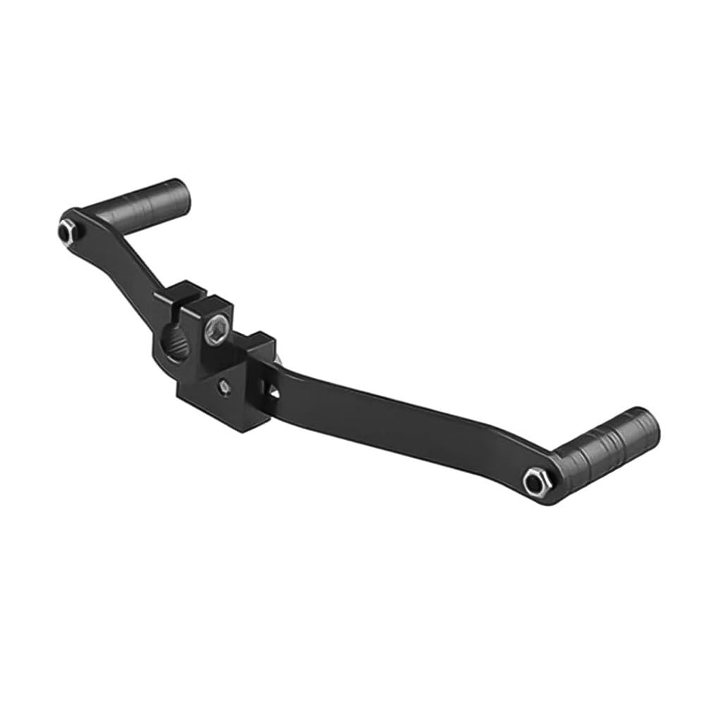 Etfildsbu One Color Motorbike Gear Bar Lever Aluminum Motorcycle Rear Foot Pegs Pedal Footrest Double Headed Gear Lever For Atv Dirt Bike Shifter