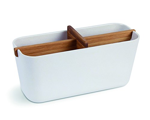 Zen Large Cup, beyaz/Bambu, LH40 W bölmesi (4 bölüm)