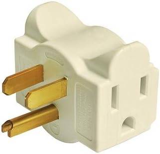 DUAL OUTLET WALL ADAPTER, 6PK, IVORY