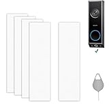 5Pack Double Sided Mounting Tape Compatible with eufy Security Video Doorbell E340/C31,Doorbell Mount No Drill,Video Doorbell Adhesive Tape Stick Mount,Apartment Door Bell Kits ﻿ ﻿