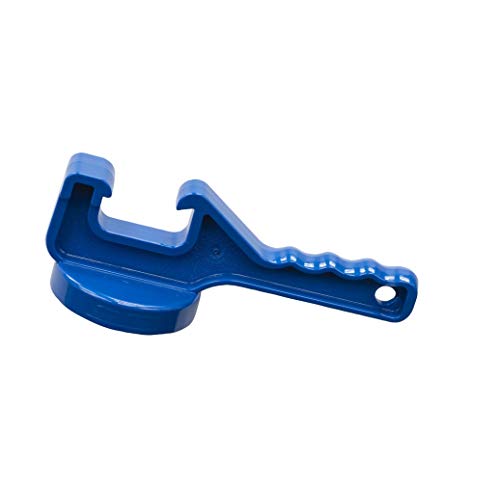 Linzer 5412 5GAL Plastic Lid Opener, Blue cover