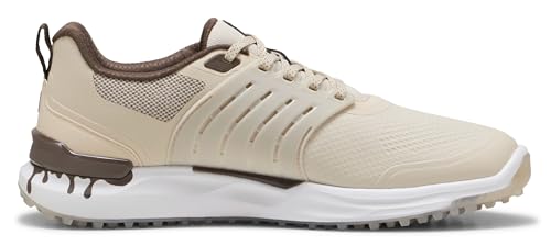 Image of Puma Ignite Elevate 2 Milkshakes 311504-01 Sz 10 Med Spikeless Golf Shoes Men