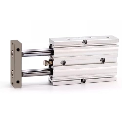 Cylindre double axe pneumatique alésage 20mm course 150mm - 3